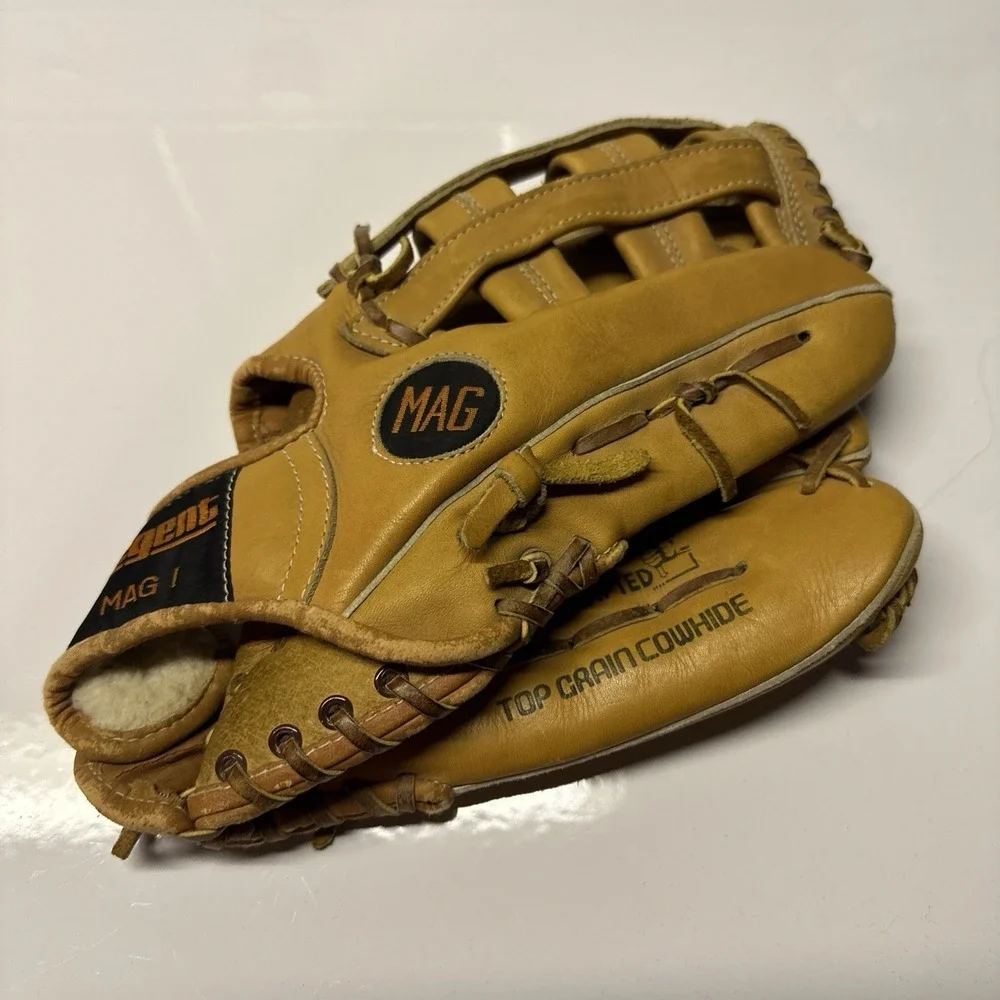 Regent MAG Left-Handed Leather Baseball/Softball Glove K-2997 Size 12